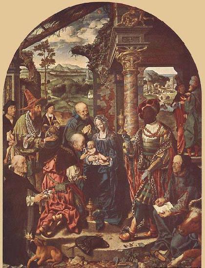 CLEVE, Joos van Adoration of the Magi